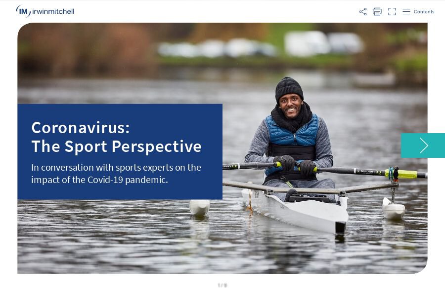 Read our 'Coronavirus: The Sport Perspective' briefing